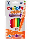 Флумастери Carioca - Neon, 8 цвята  - 1t